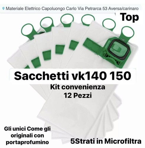 Sacchetti folletto vk140 - sacchetti, vk150